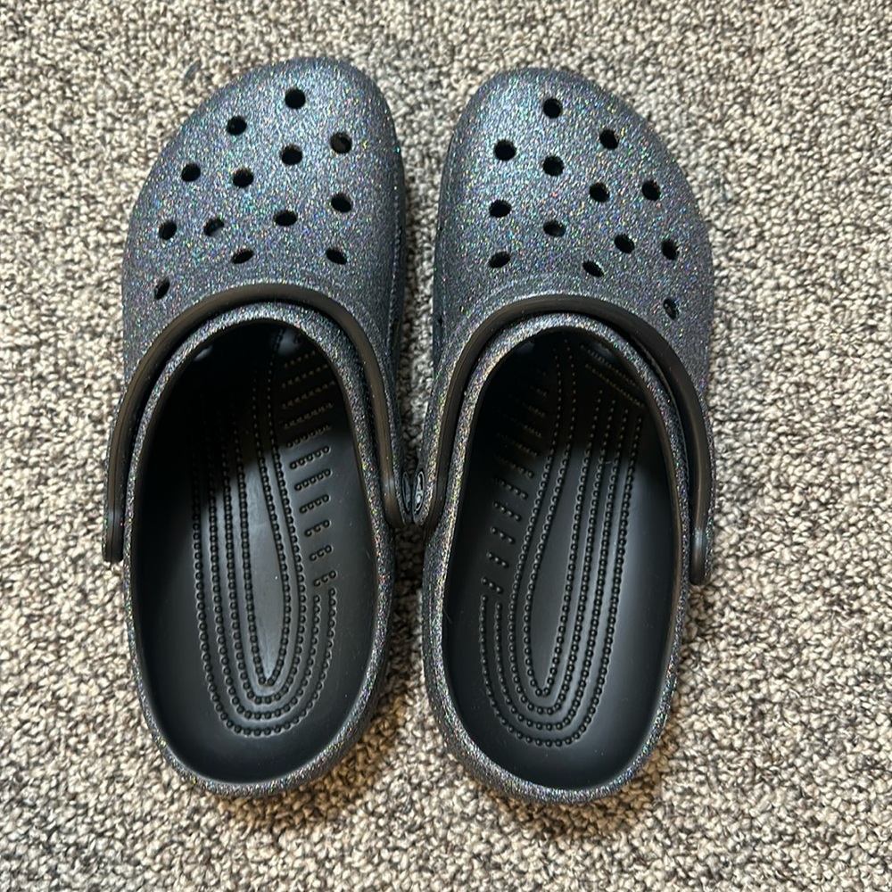 Sparkly Crocs Men’s 8/ Women’s 10